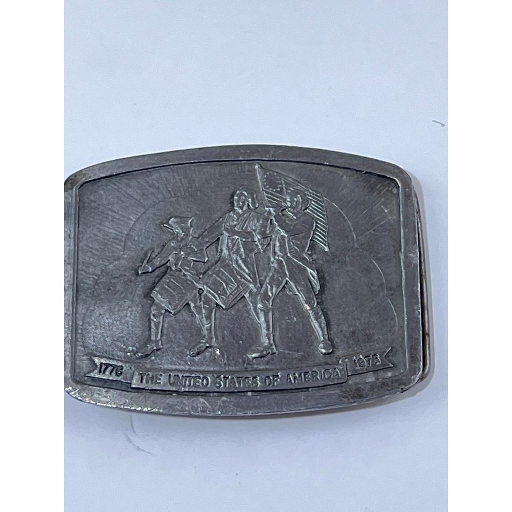 Vintage 1975 United States Of America Centennial  P. Romano Belt Buckle